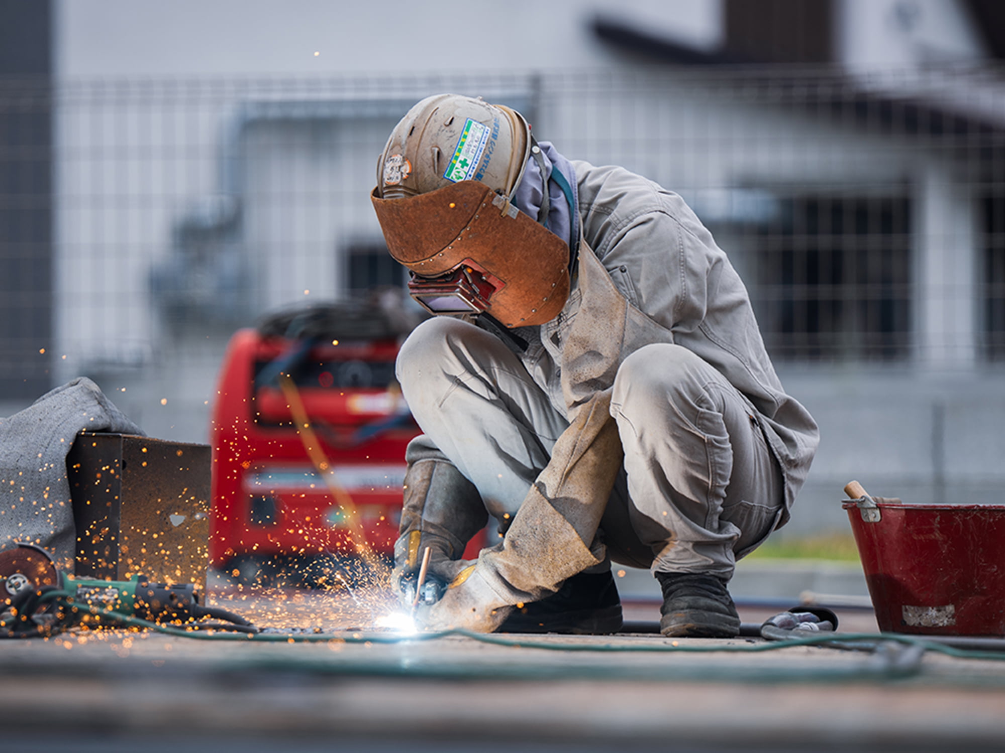 ガウジングを使った新しいフラットバー除去工法